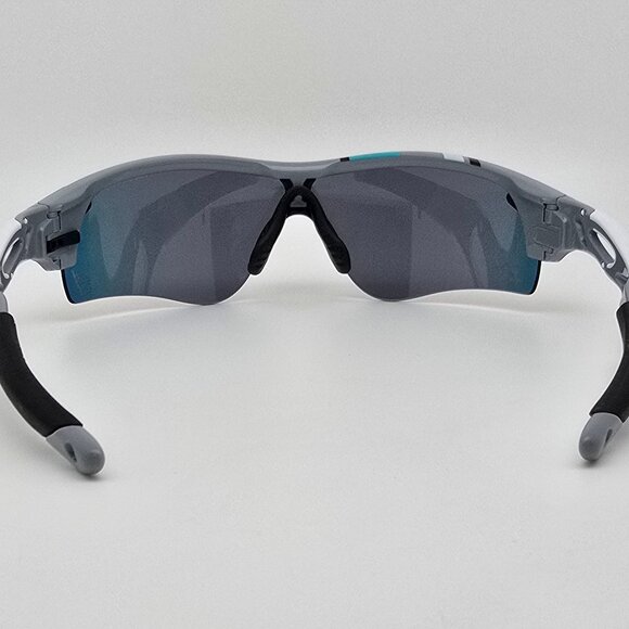 Oakley OO9181-29 RadarLock Path Fog Black Iridium Frame +Red Iridium Sunglasses - Picture 4 of 16